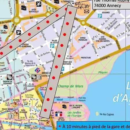 Annecy Center 2 Steps From The Lake Cozy And Renovated! ภายนอก รูปภาพ